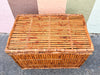 Tortoiseshell Rattan Chest