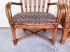 Pair of Island Chic Rattan Chairs