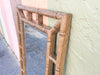 Faux Bamboo Cut Out Mirror