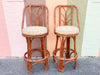 West Indies Style Rattan Bar and Stools