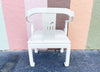 Pair of White Lacquered Ming Chairs