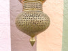 Moroccan Chic Brass Pendant