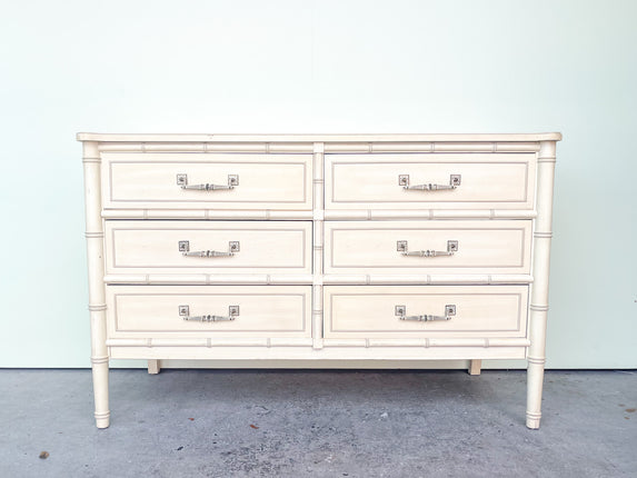 Henry Link Faux Bamboo Dresser