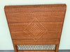 Pair of Wicker and Rattan Headboards