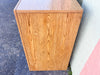 Pair of Oversized Natural Faux Bamboo Nightstands