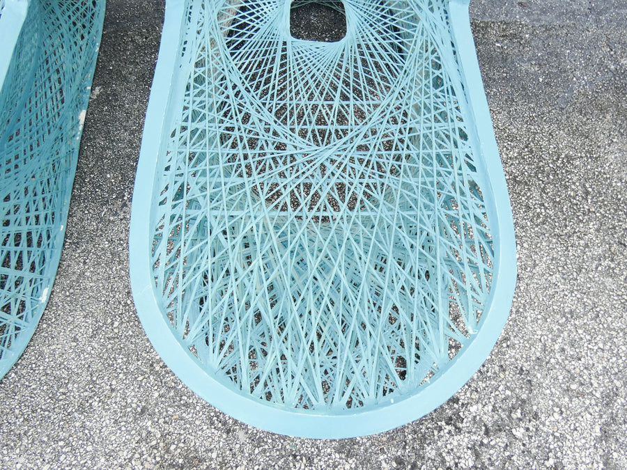 Pair of Fab Webspun Chaises