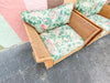 Pair of Island Chic Wicker Lounge Chairs