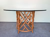 Ficks Reed Chippendale Rattan Table