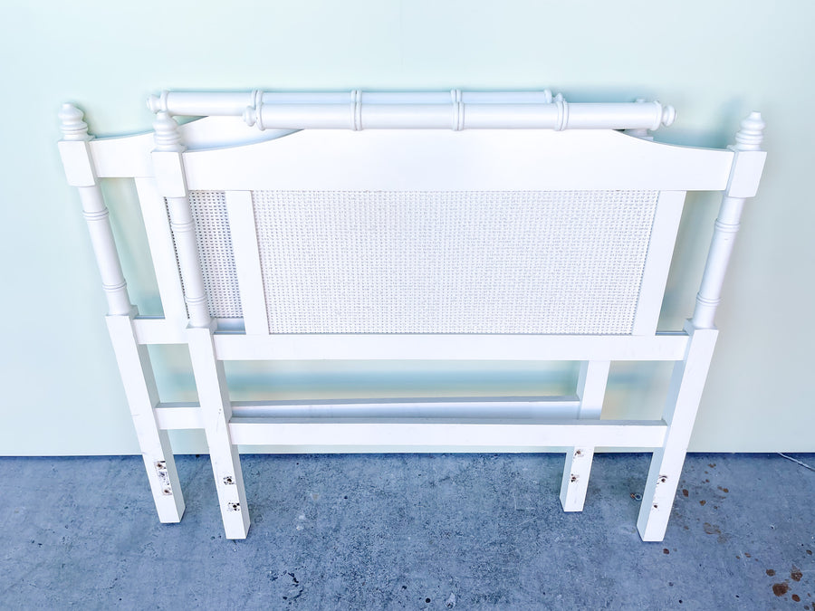 Palm Beach Faux Bamboo Twin Headboards