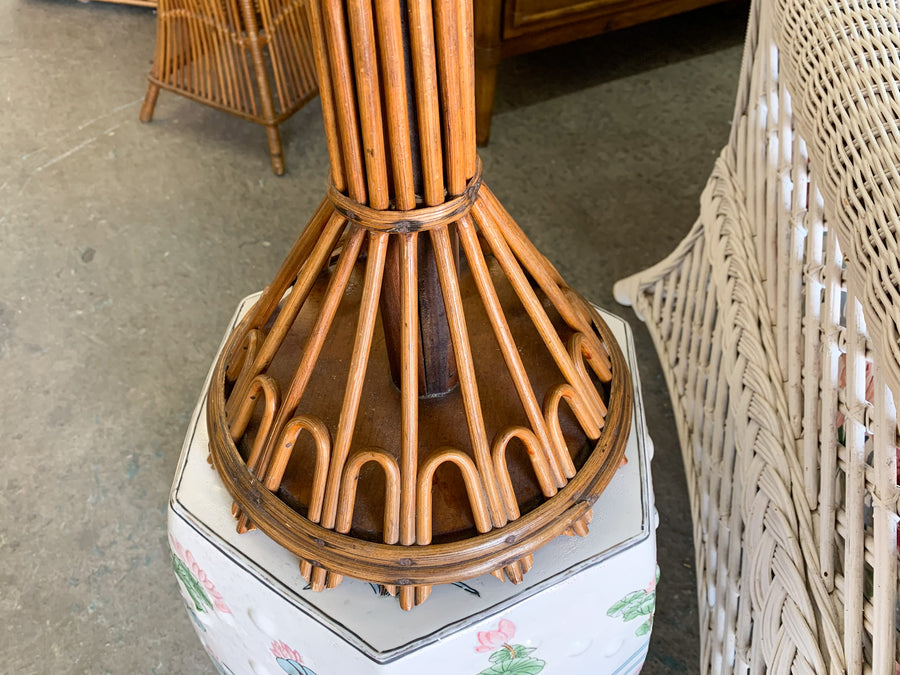 Island Chic Rattan Lamp