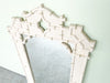 Faux Bamboo Fretwork Mirror