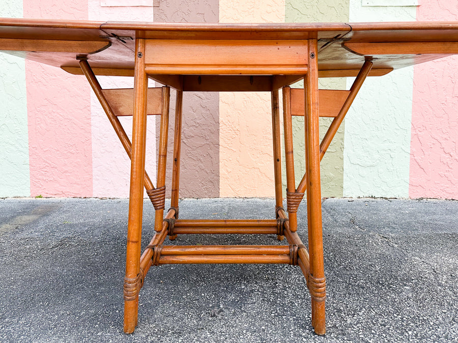 Heywood Wakefield Ashcraft Drop Leaf Dining Table