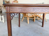 Handsome Fretwork Game Table