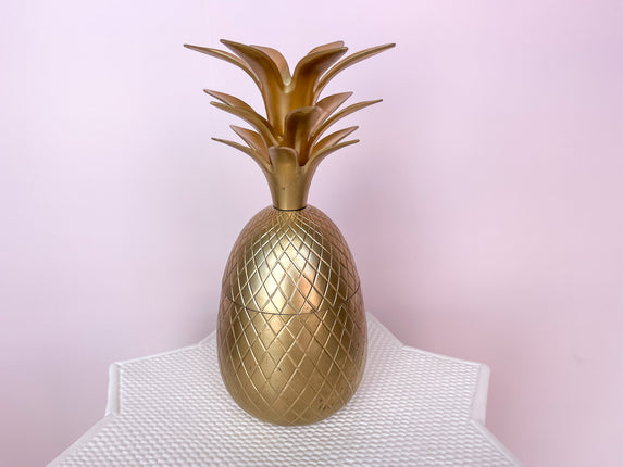 Large Brass Pineapple