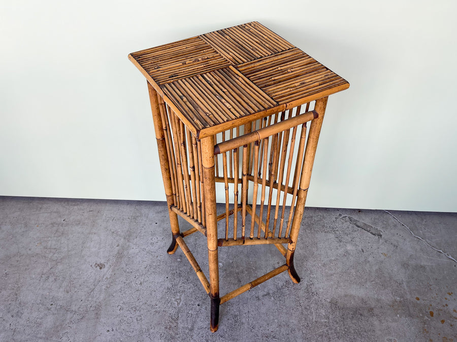 Pair of Bamboo Plant Stands