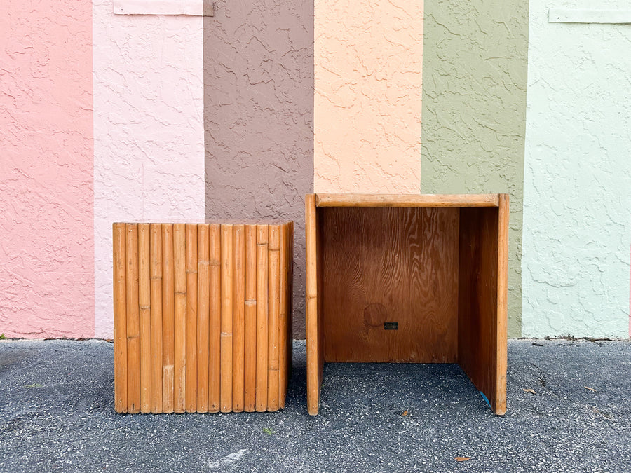 Pair of 1950s Island Style Nesting Tables