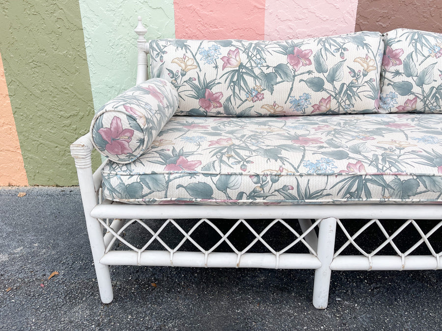 Palm Beach Chic Ficks Reed Rattan Sofa