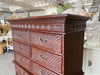 Handsome Seagrass and Rattan Dresser