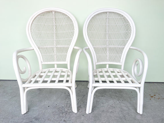 Pair of Balloon Back Chairs