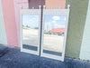Pair of Palm Beach Faux Bamboo Mirrors