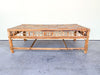 Island Style Parquet Bamboo Coffee Table