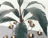 Large Palm Leaf Chandelier