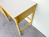 Yellow Thomasville Faux Bamboo Desk and Chair