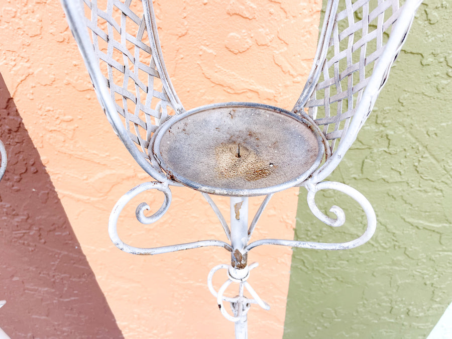 Pair of Palm Beach Chic Plant Stands