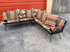 Palm Breach Chic Wrought Iron Patio Sectional