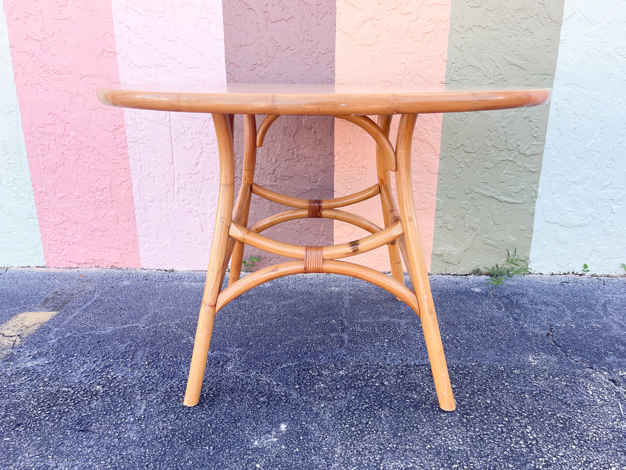 Old Florida Rattan Dining Set