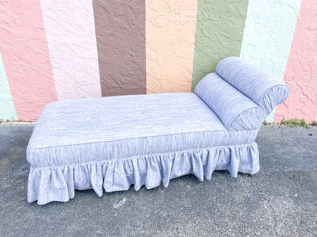 Palm Beach Chic Upholstered Chaise