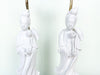 Pair of Porcelain Asian Lady Lamps
