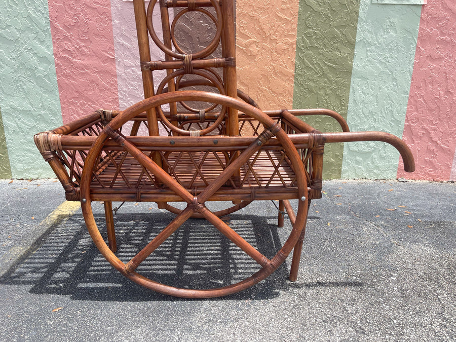 Palm Beach Chic Rattan Rickshaw