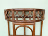 Rattan Circle Demilune