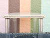 Glam Linen Wrapped Lucite Game Table