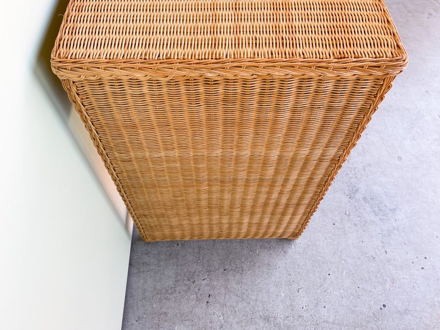 Island Style Wicker Wrapped Desk