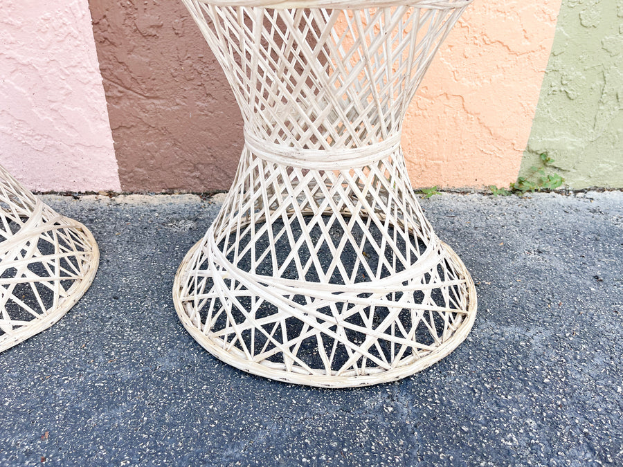 Pair of Webspun Side Tables