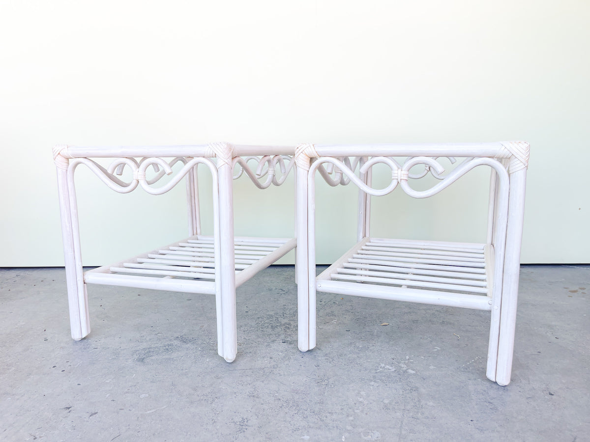 Warehouse Wednesday: Pair of Island Whimsy Side Tables