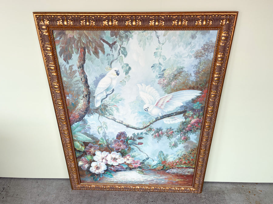 Warehouse Wednesday Sale: Cockatoos in the Wild Original Art