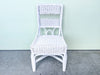 Sweet Braided Rattan Desk and Chair