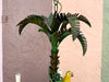 Tropical Parrot Tole Chandelier