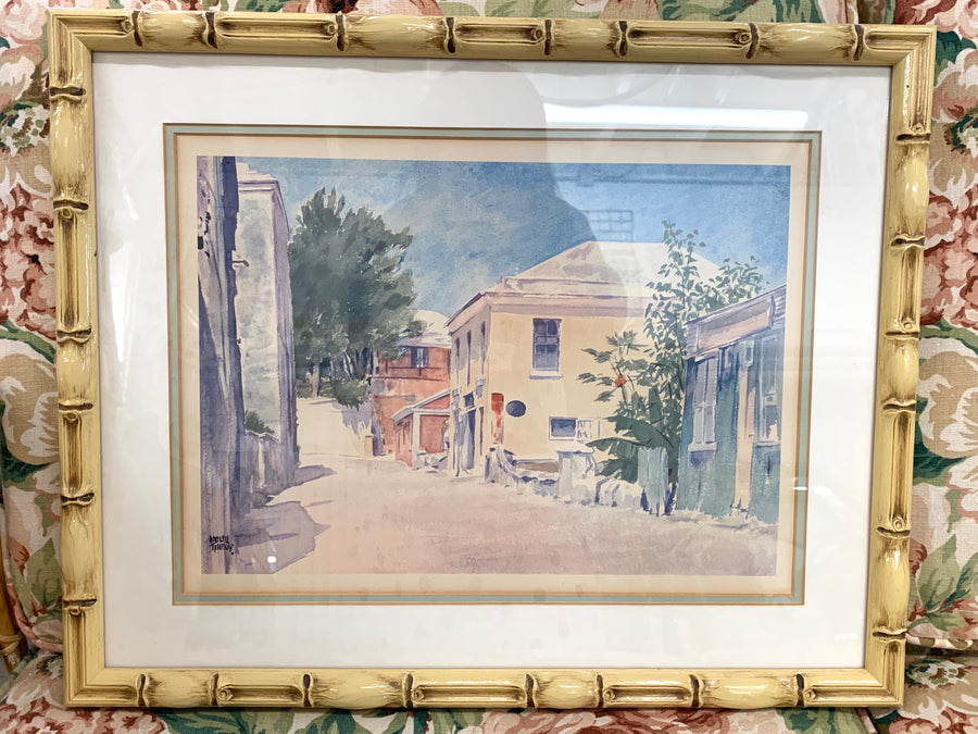 Pair of Bermuda Watercolor Prints