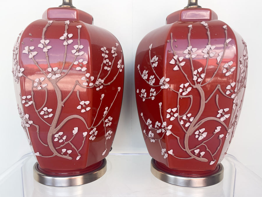 Pair of Pumpkin Spice Icing Lamps