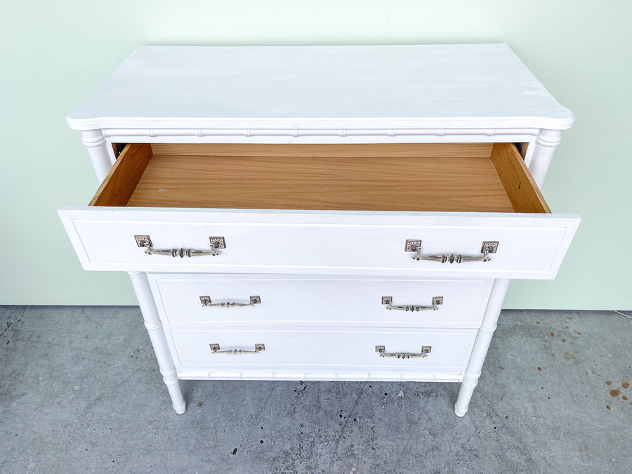 Palm Beach Faux Bamboo Tall Chest