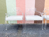 Set of Four MCM Lucite Dining Chairs