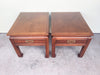 Pair of Handsome Thomasville Ming Side Tables