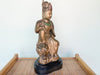 Warehouse Wednesday: Large Wood Carved Buddha Lamp