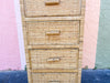 Island Style Rattan Wrapped Lingerie Chest