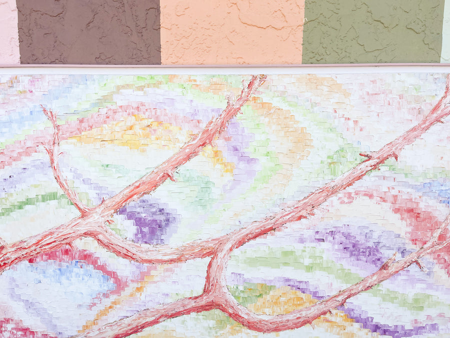 Large Scale Colorful Confetti Original Art