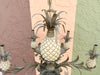 Tole Pineapple Chandelier